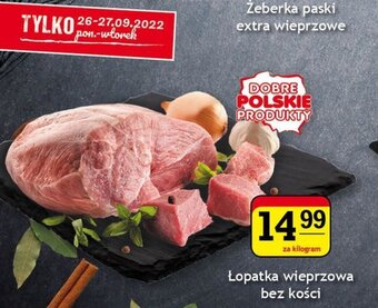 Gram Market Łopatka wieprzowa bez kości 1 kg oferta