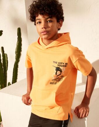 Takko Fashion Chłopcy t-shirt - kaptur oferta