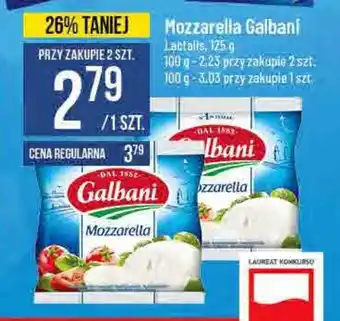 Polomarket Mozzarella Galbani klasyczna, light 125g oferta