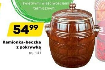 Bricomarche Kamionka-beczka z pokrywką 1,4l oferta