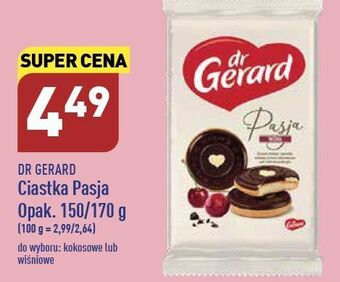ALDI Ciastka pasja wiśniowe dr gerard oferta
