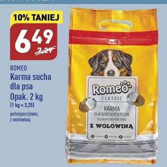 ALDI Karma dla psa z wołowina romeo (karma) oferta