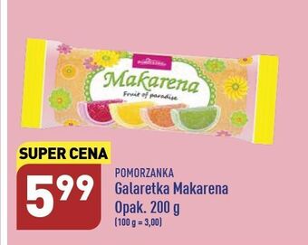 ALDI Galaretka makarena pomorzanka oferta