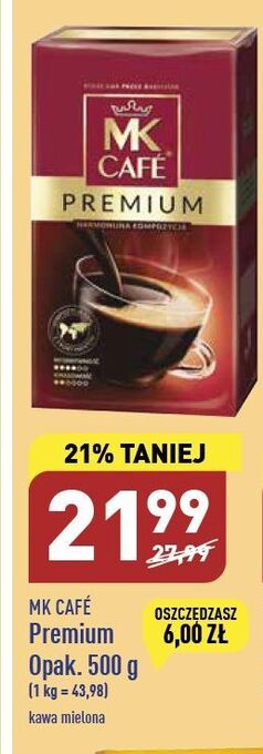 ALDI Kawa mk cafe premium oferta