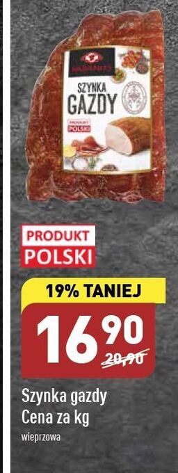 ALDI Szynka gazdy kabanos oferta