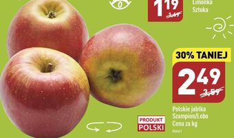 ALDI Jabłka lobo oferta