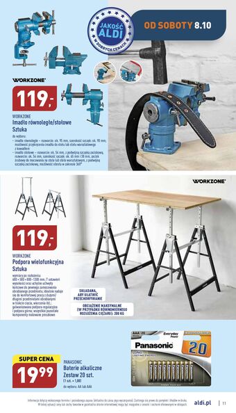 Imadło równoległe workzone