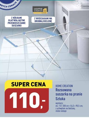 ALDI Suszarka rozsuwana home creation oferta