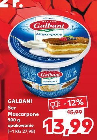 Kaufland Ser mascarpone galbani oferta