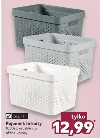 Kaufland Pojemnik infinity 17 l curver oferta