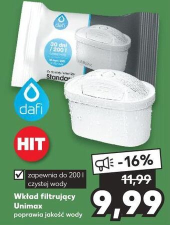 Kaufland Wkład unimax dafi oferta