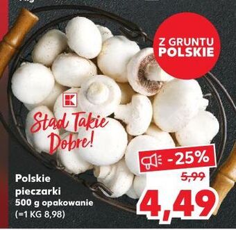 Kaufland Pieczarki oferta