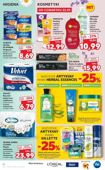 Kaufland Papier toaletowy słonik jumbo oferta