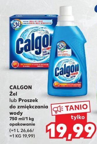 Kaufland Proszek zmiękczający wodę przeciw kamieniowi calgon oferta