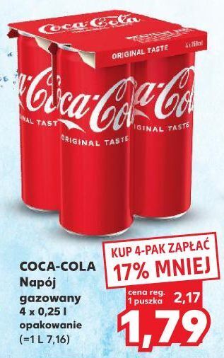 Kaufland Napój coca-cola oferta