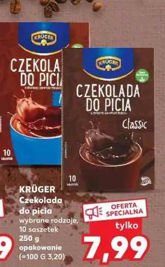 Kaufland Czekolada do picia dark kruger oferta