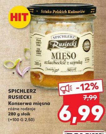 Kaufland Mięso szlacheckie z szynką spichlerz rusiecki oferta