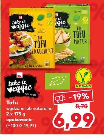 Kaufland Tofu wędzone k-take it veggie oferta