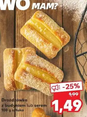 Kaufland Drożdzówka z budyniem oferta