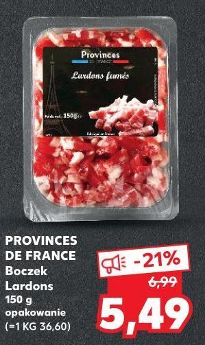 Kaufland Boczek wędzony lardons provinces de france oferta