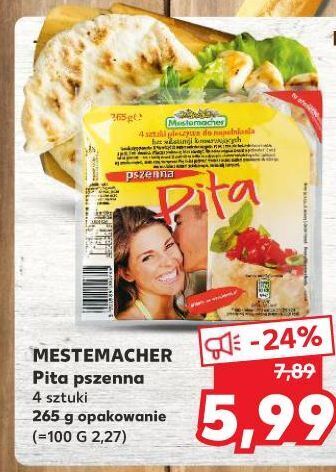 Kaufland Pita pszenna mestemacher oferta