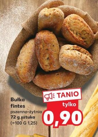 Kaufland Bułka fitness pszenno-żytnia oferta