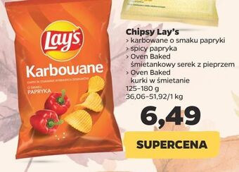 Netto Chipsy papryka lay's karbowane oferta