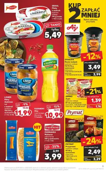 Kaufland Danie japońska wołowina w sosie wasabi ajinomoto oyakata oferta