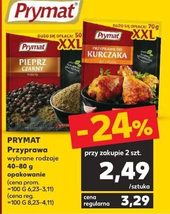 Kaufland Przyprawa do kurczaka złocista skórka prymat oferta