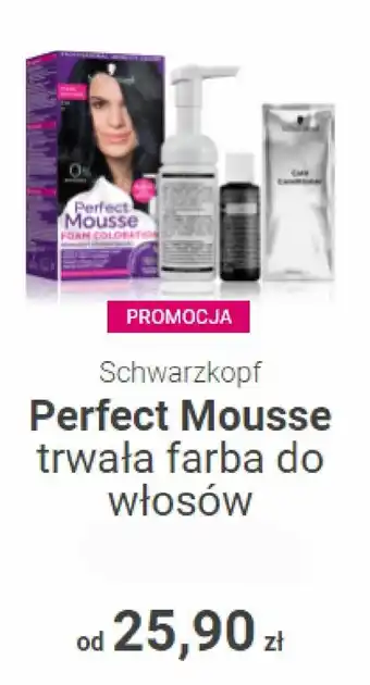 Notino Schwarzkopf Perfect Mousse trwała farba do włosów oferta