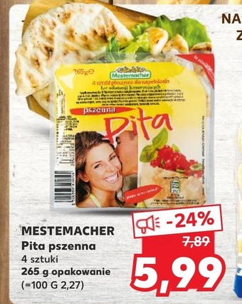 Kaufland Pita pszenna mastemacher oferta