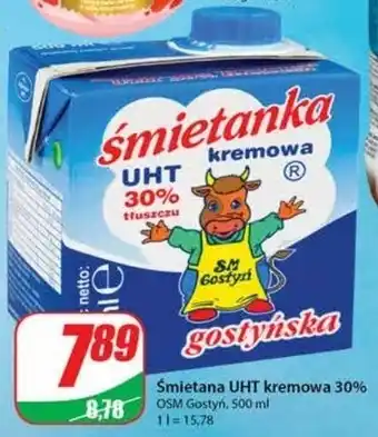 Dino Sm gostyń śmietanka kremowa uht 30% 500 ml oferta