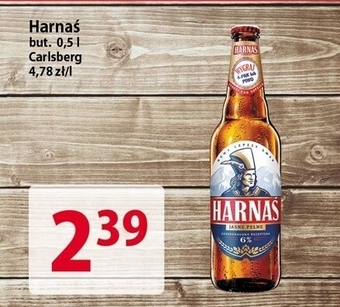 Harnaś piwo jasne pełne 500 ml