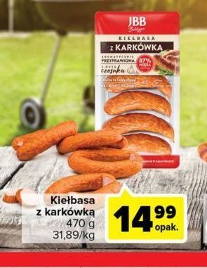 Carrefour Kiełbasa z karkówką jbb bałdyga oferta