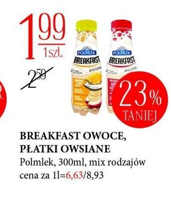 E.Leclerc Jogurt truskawka czarna porzeczka polmlek breakfast oferta