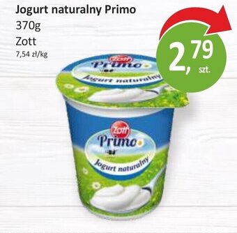 Passa Zott Jogurt naturalny Primo 370 g oferta