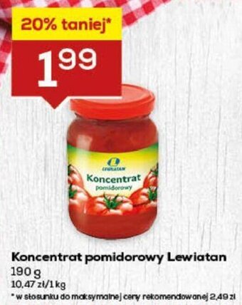 Lewiatan Lewiatan Koncentrat pomidorowy 190 g oferta