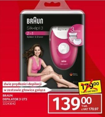 Selgros Braun Depilator 3-273 oferta