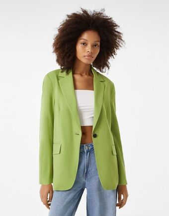 Bershka Marynarka o damskim fasonie oferta