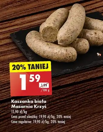 Auchan Kaszanka biała 1 SZT 500 G oferta