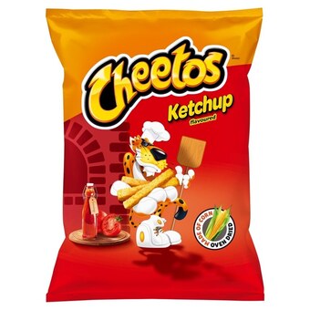 Cheetos chrupki kukurydziane o smaku ketchupowym 150 g