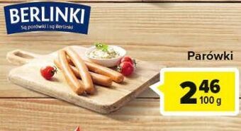 Carrefour Parówki classic morliny berlinki oferta