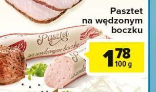 Carrefour Pasztet na wędzonym boczku dubimex oferta