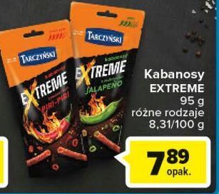 Carrefour Kabanosy jalapeno tarczyński extreme oferta