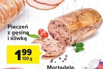 Carrefour Pieczeń z gęsią ze śliwką pekpol oferta