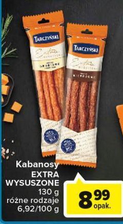 Carrefour Kabanosy drobiowe tarczyński kabanos extra oferta