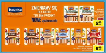 Carrefour Parówki z szynki tarczyński naturalnie oferta