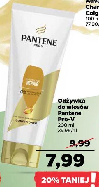 Netto Odżywka 3 minute repair pantene pro-v oferta