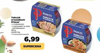 Netto Tuńczyk w kawałkach z warzywami sosie pomidorowym princes oferta