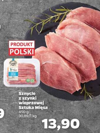 Netto Sznycle z szynki wieprzowej sztuka mięsa netto oferta